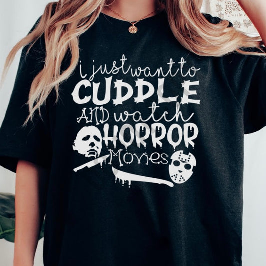 Cuddle & Watch Horror Movies