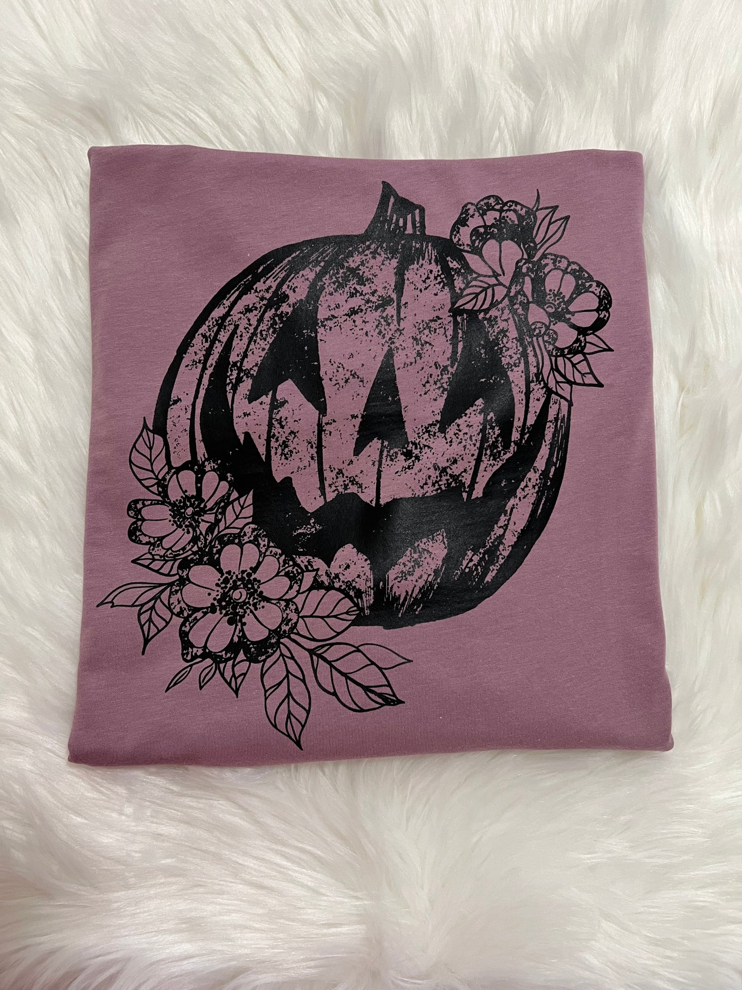 Floral Pumpkin (black)